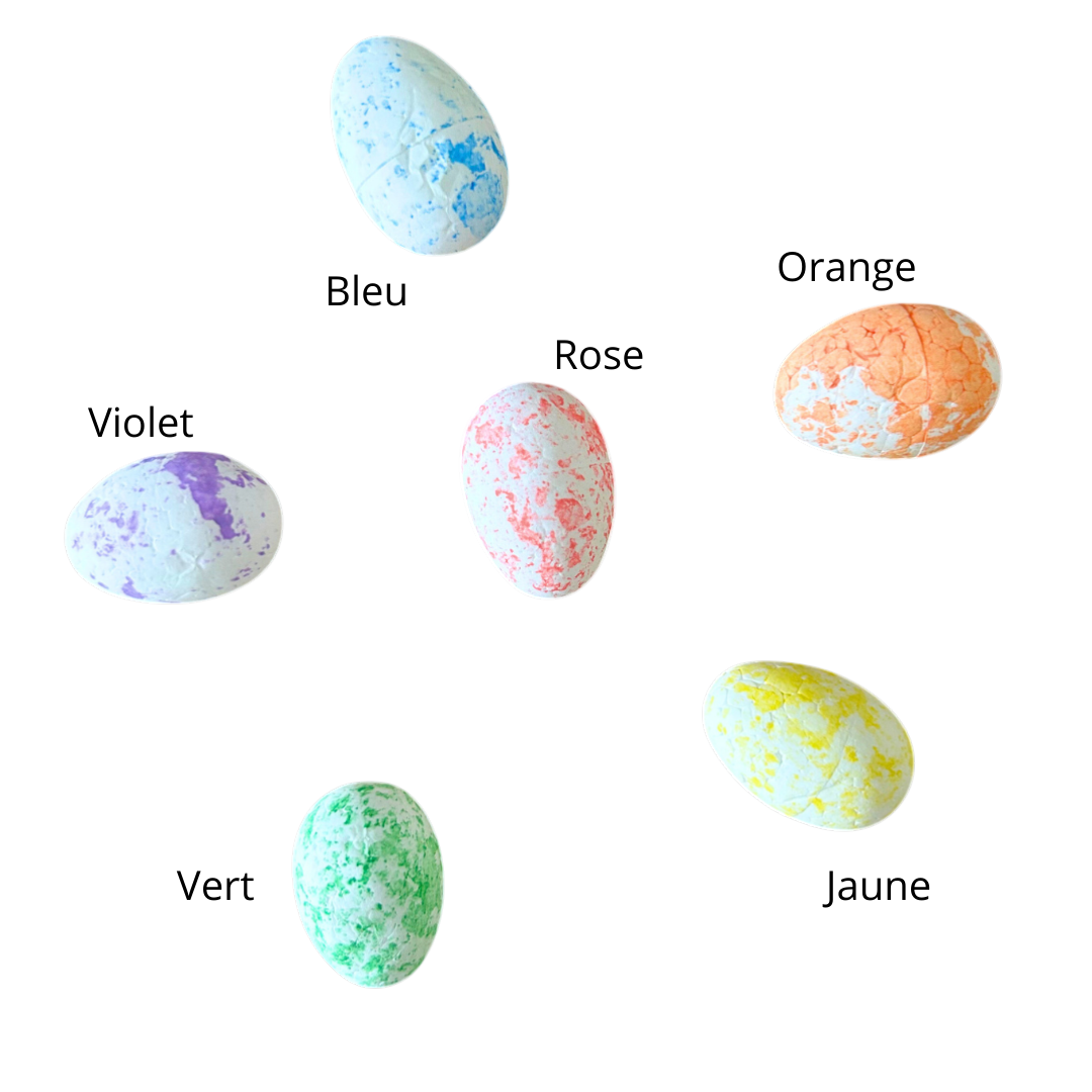 Bougeoir de Pâques décoratif – fleurs & œufs avec bougie LED