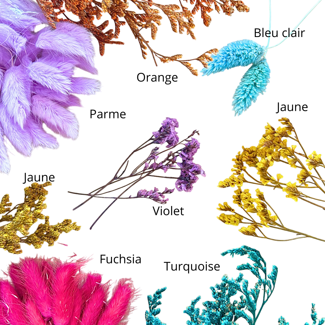 Décoration de Pâques – œuf fleuri & lapin en bois