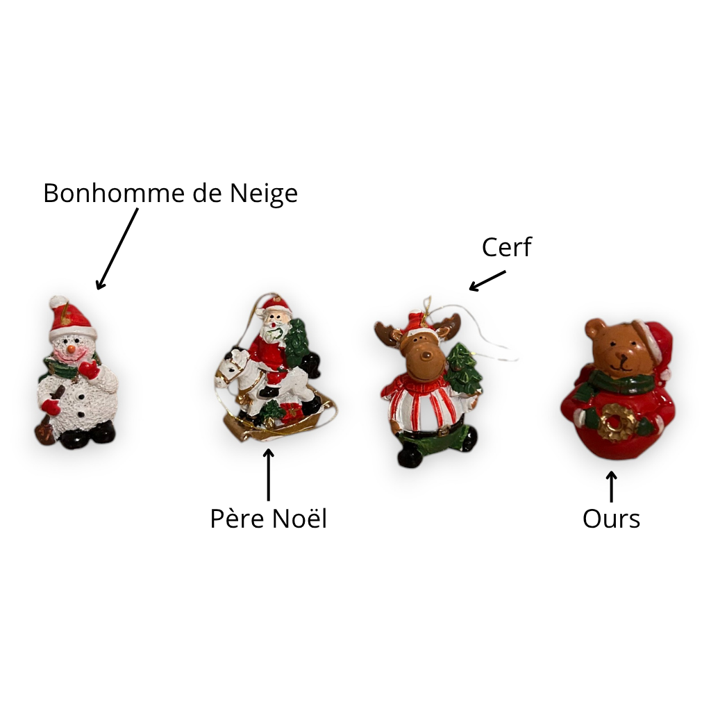 Centre de Table de Noël – “La Petite Maison dans son Jardin” – Création Artisanale