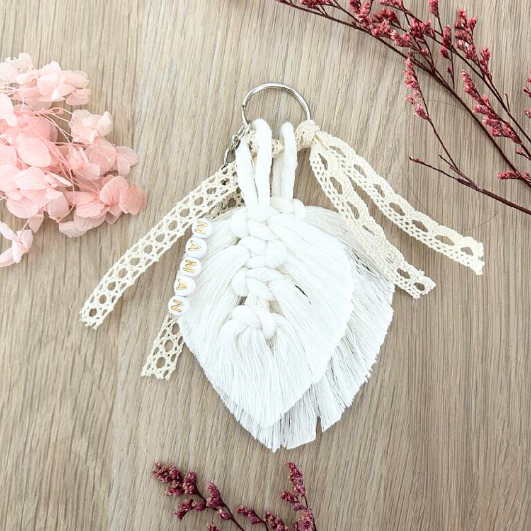 Leaf key ring