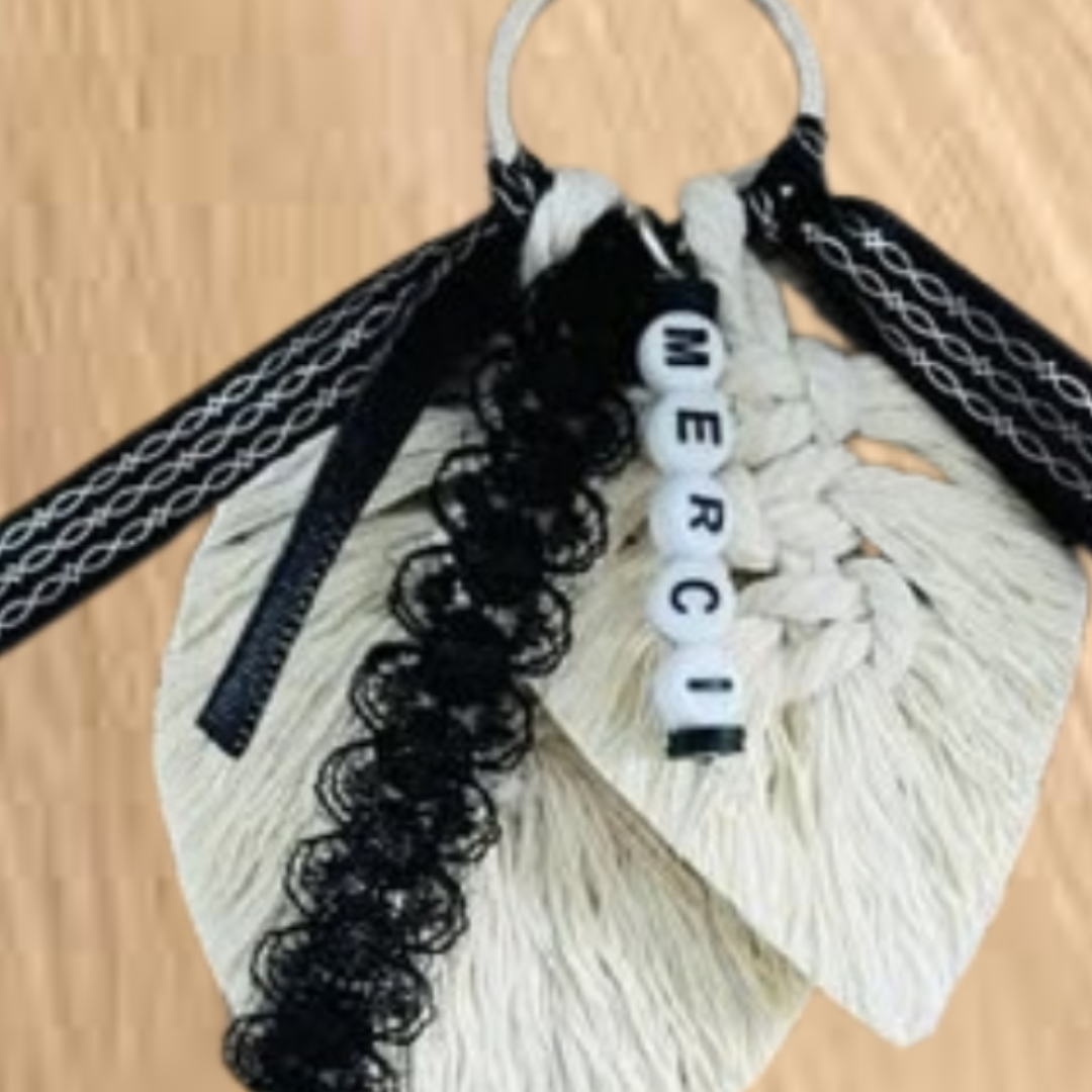 Leaf key ring