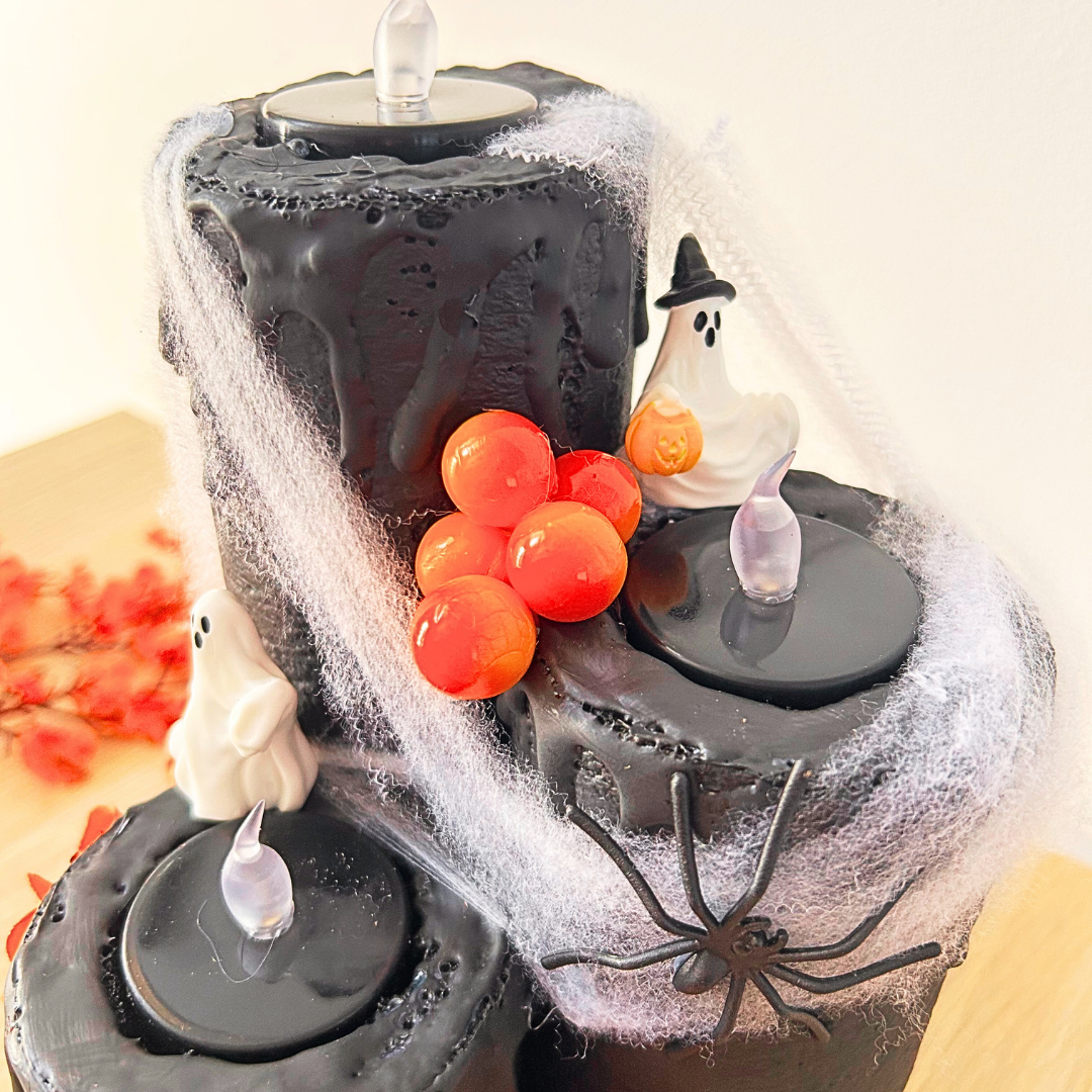 Bougeoir Halloween – Décoration de Table Effrayante et Originale