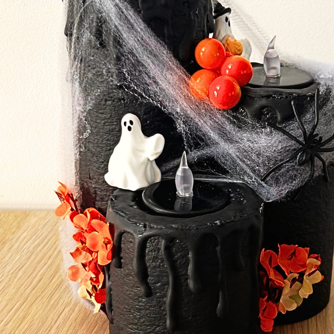 Bougeoir Halloween – Décoration de Table Effrayante et Originale