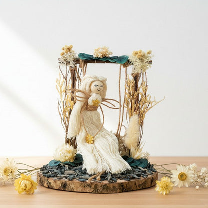 Décoration fée lumineuse – cadeau féérique fait main à offrir