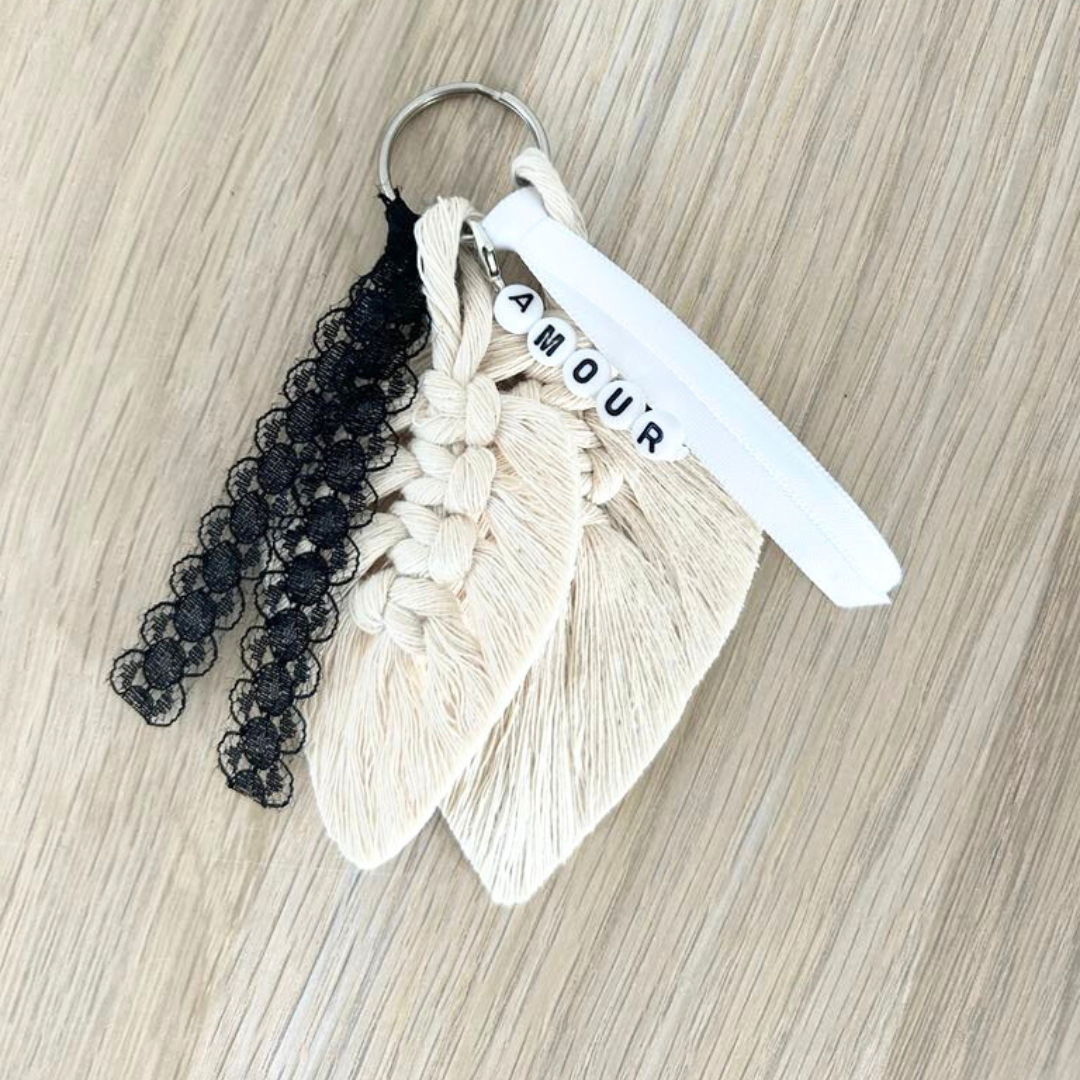 Leaf key ring