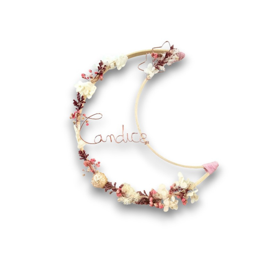 Suspension florale personnalisée – Pour le plaisir d’offrir