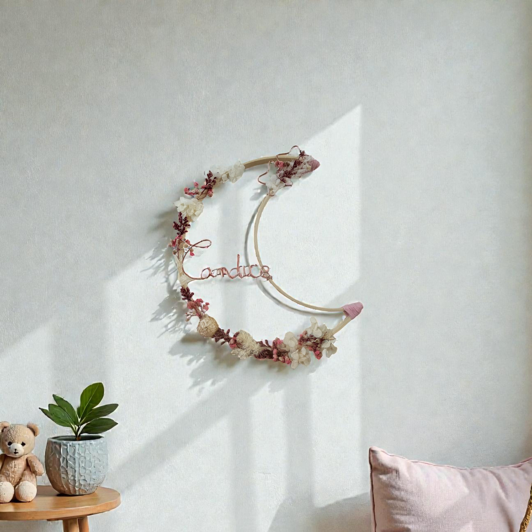 Suspension florale personnalisée – Pour le plaisir d’offrir