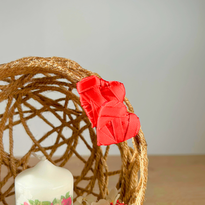 Cadeau invité anniversaire personnalisé avec bougie – souvenir unique et fait main