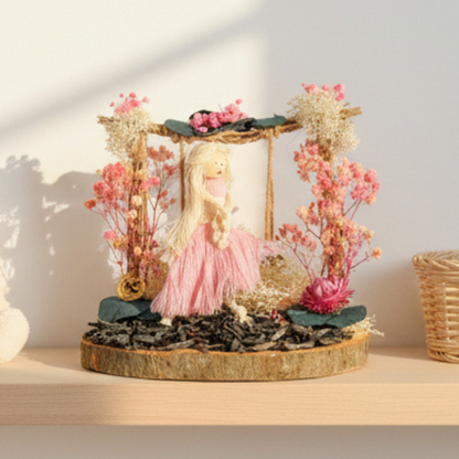 Décoration fée lumineuse – cadeau féérique fait main à offrir