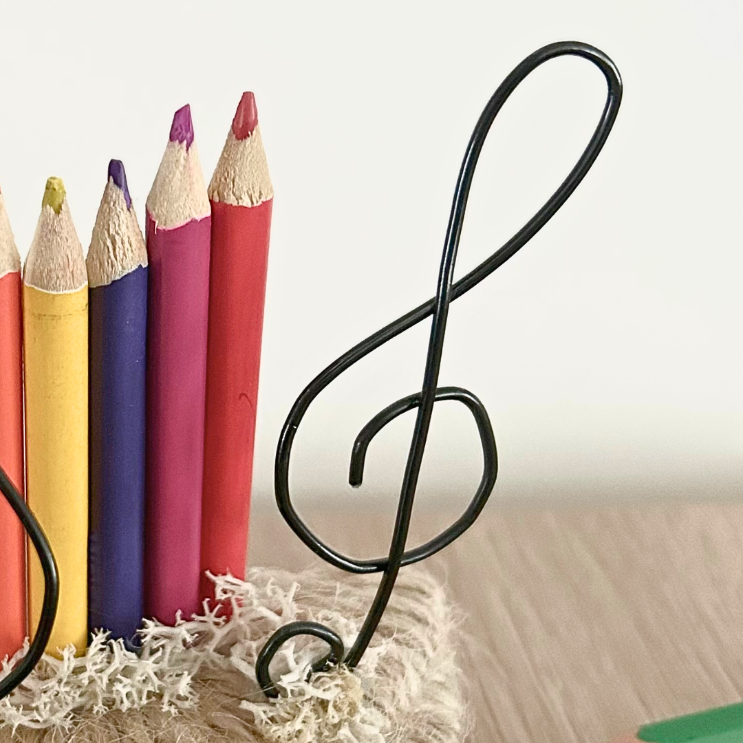 Décoration personnalisée fin d’année – Cadeau maîtresse musique