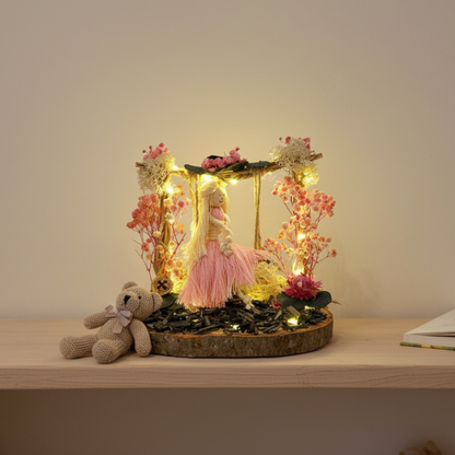 Décoration fée lumineuse – cadeau féérique fait main à offrir