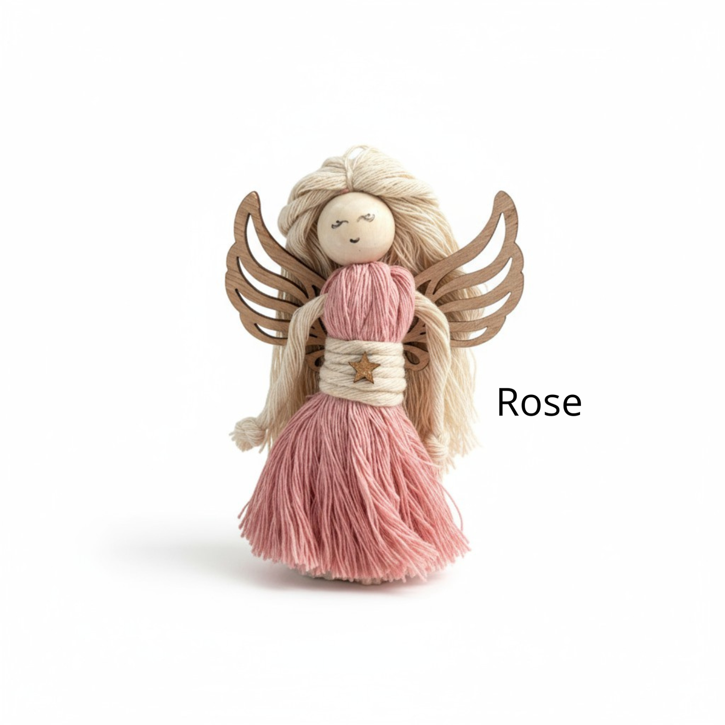 Coffret de Noël – Lot 2 Gnomes et 1 Ange en Macramé