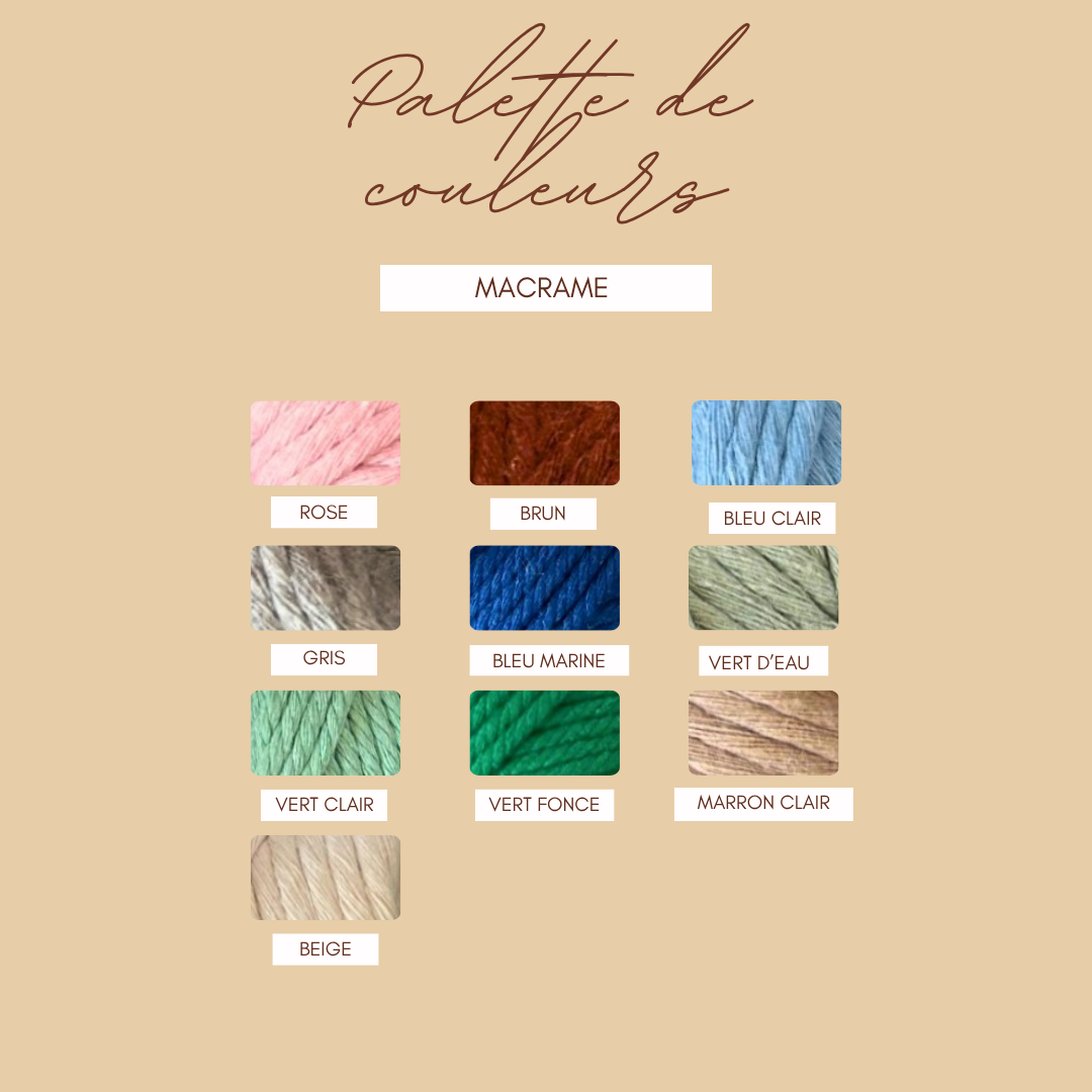Porte-clé personnalisé macramé – demande parrain ou marraine originale